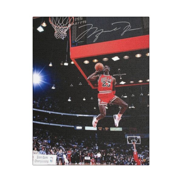 a Michael Jordan Dunk Poster