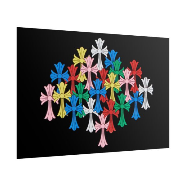 Chrome Hearts Multi-Color Cross poster - Image 11