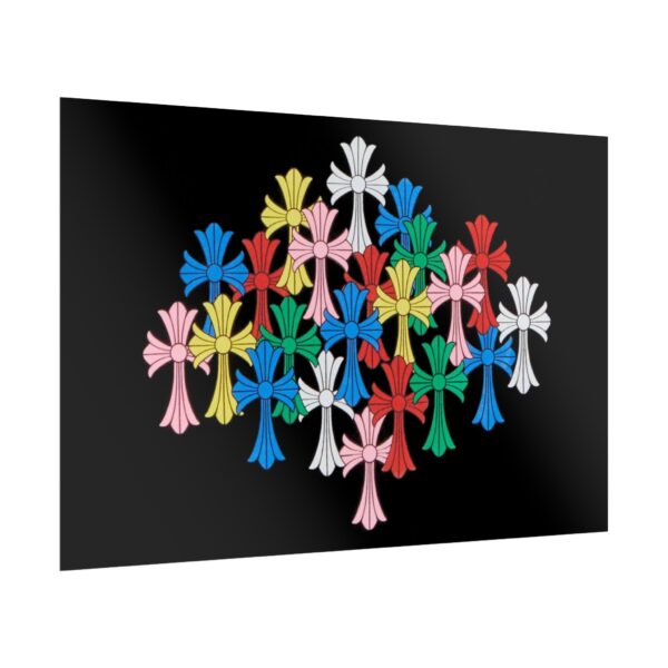 Chrome Hearts Multi-Color Cross poster - Image 7