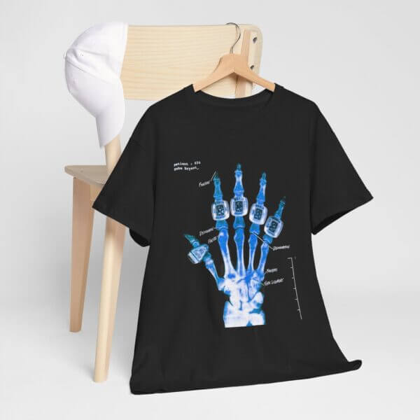 Kobe Bryant Broken Not Beaten X-Ray shirt - Image 4