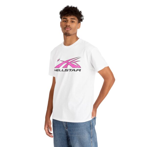 Hellstar Pink Logo Shirt - Image 3